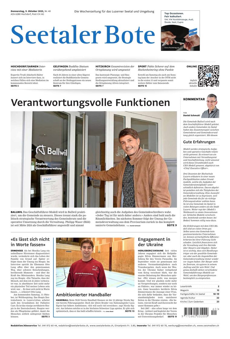 Seetaler Bote 2025-10-09