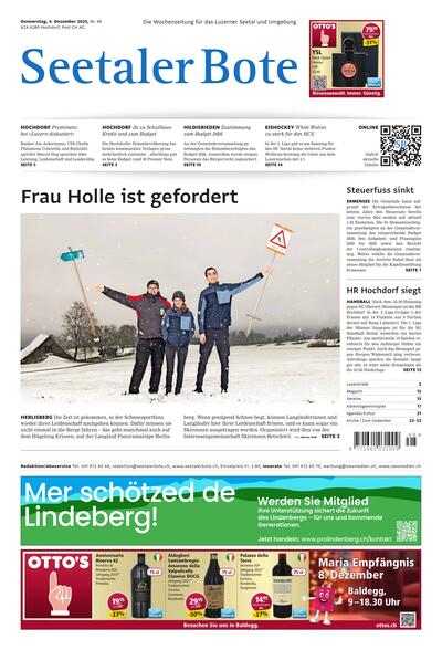 Seetaler Bote 2025-12-04