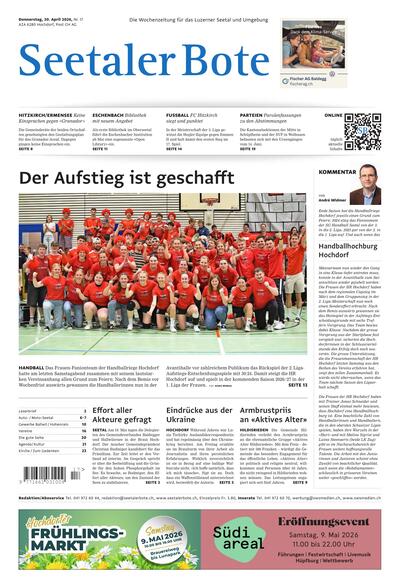Seetaler Bote 2026-04-30