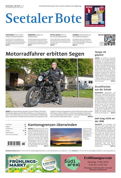 Seetaler Bote 2026-05-07