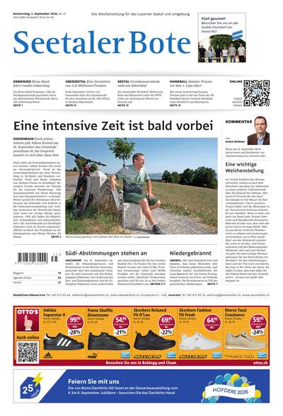 Seetaler Bote 2026-09-03