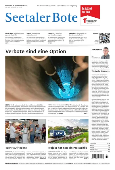 Seetaler Bote 2026-09-10