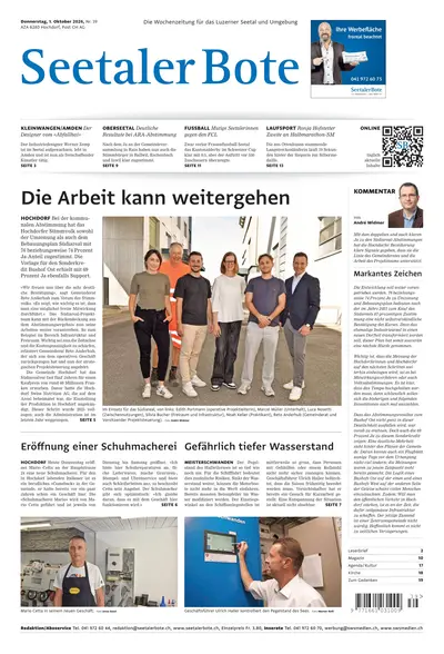 Seetaler Bote 2026-10-01