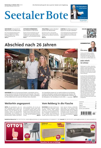 Seetaler Bote 2026-10-08