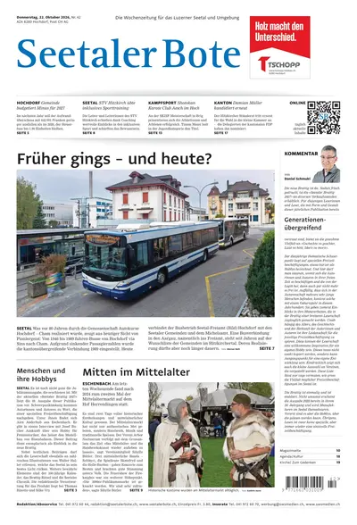 Seetaler Bote 2026-10-22